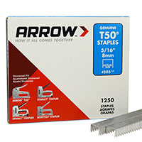 Arrow T50 5/16" Staple T505/16-1.25PK