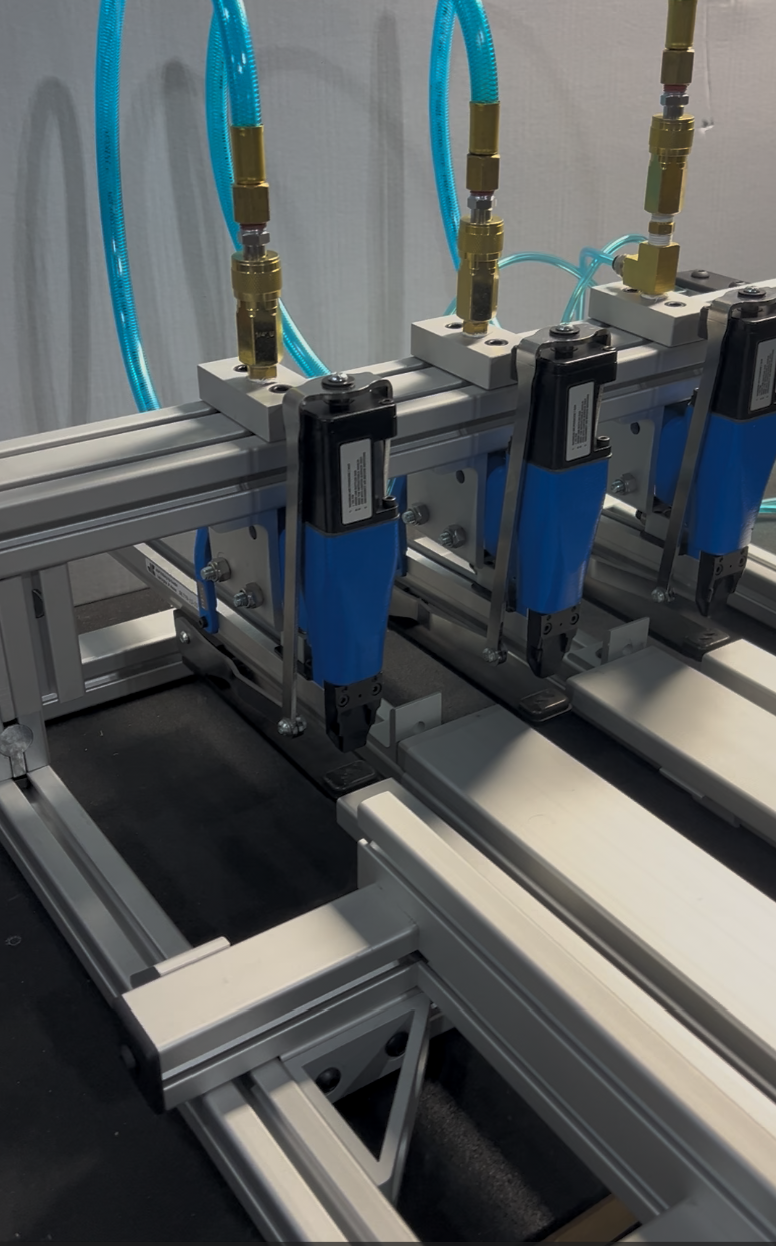 JK779 custom multi-head stapling system built by ASC Supply