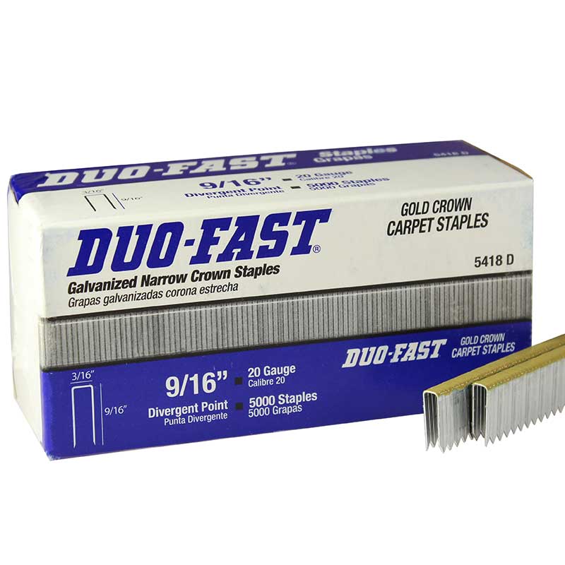 Duo-Fast 5418D-9/16 Narrow Crown Staple