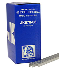 Josef Kihlberg JK670-08 Tacker Staple 670/8