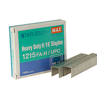 MAX 9/16" Heavy Duty Staple Copy 1215FA-H-COPY