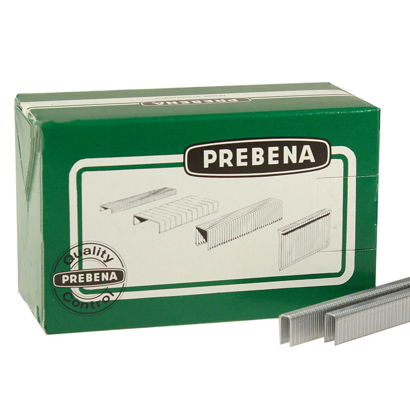 PREBENA DIY Staples Box - Galvanized Staples In Craftsmans Case, Original Prebena Quality