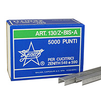 Zenith 130/LM-6-BIS-A 5/32" Galvanized Staples 130/Z-BIS